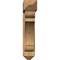 Ekena Millwork Olympic Arts and Crafts Rough Sawn Bracket w/ Offset Brace, Western Red Cedar, 8"W x 38"D x 38"H BKT0806X38X38OLY03RWR - alternate 2
